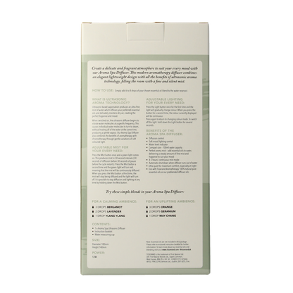 Tisserand Aroma spa diffuser 1 Stuks