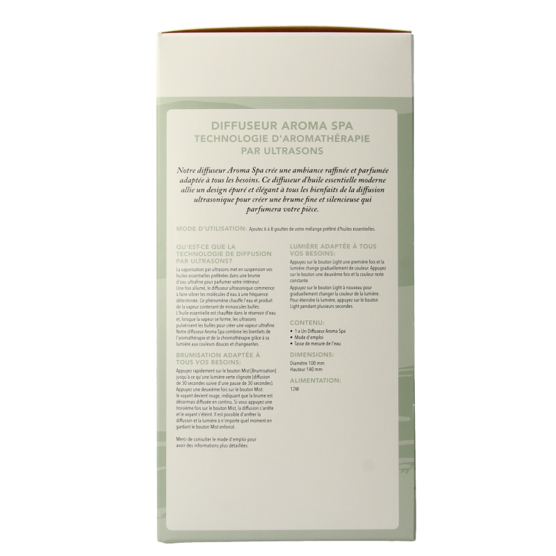 Tisserand Aroma spa diffuser 1 Stuks