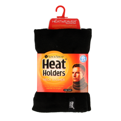 Heat Holders Mens neck warmer one size black 1.00 Stuks