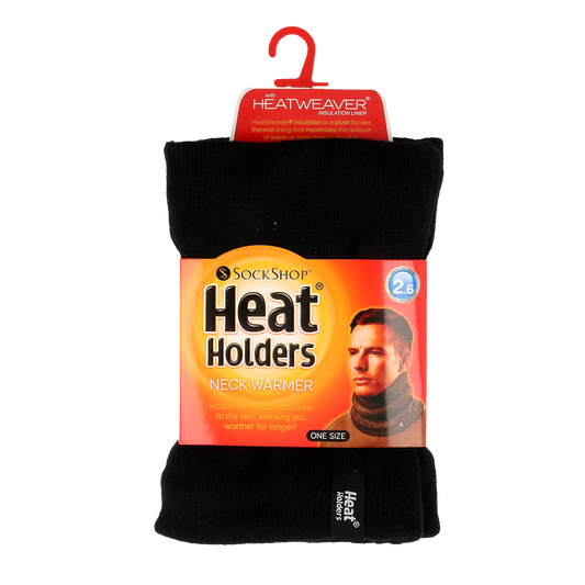 Heat Holders Mens neck warmer one size black 1.00 Stuks