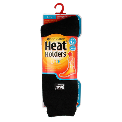 Heat Holders Ladies socks lite maat 4-8 black 1.00 Paar