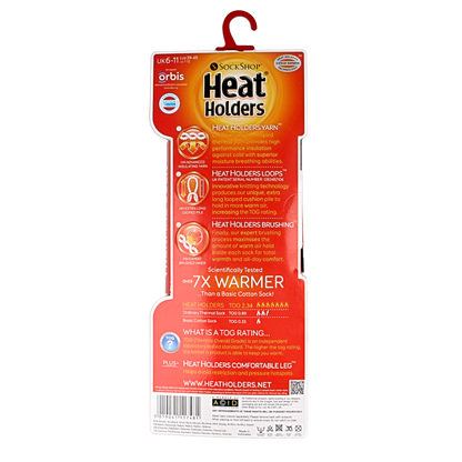Heat Holders Anti slip sock 6-11 black/red 1 Paar