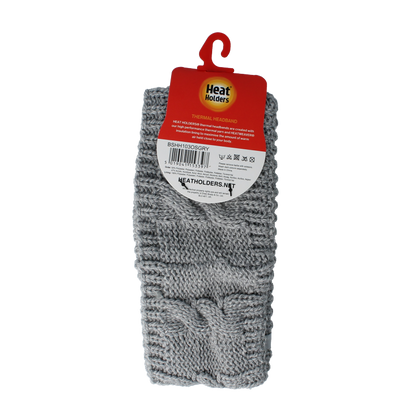 Heat Holders Ladies headband light grey 1 Stuks