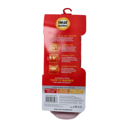 Heat Holders Anti slip socks dusted pink 1.00 Paar
