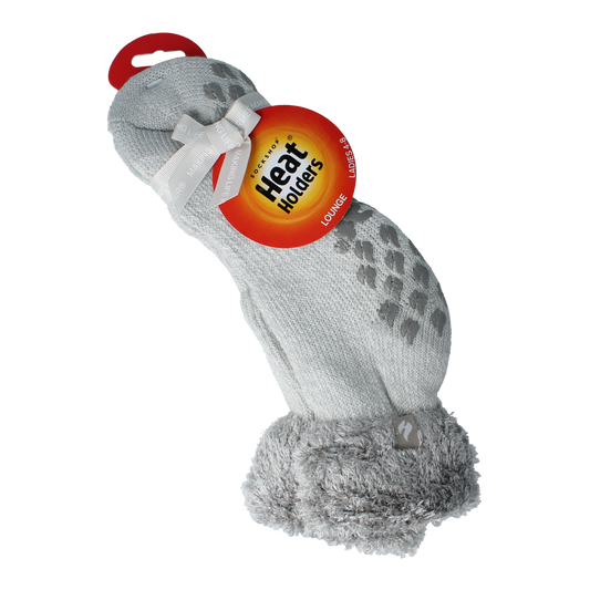 Heat Holders Ladies lounge socks 4-8 37-42 silver 1.00 Paar