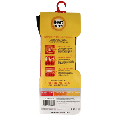 Heat Holders Ladies socks ultra lite maat 4-8 indigo 1.00 Paar