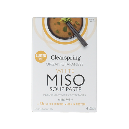 Clearspring Souppaste white miso bio 60 Gram
