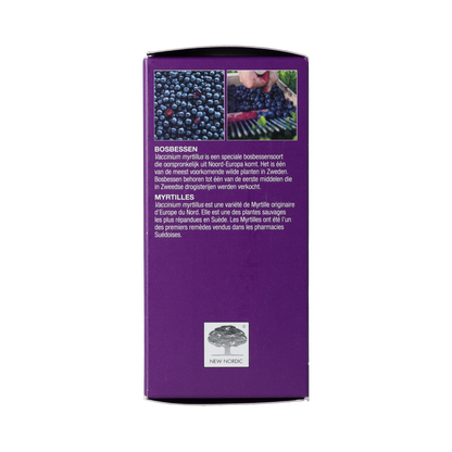 New Nordic Blue berry eyebright 120.00 Tabletten