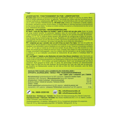New Nordic Active liver 30.00 Tabletten