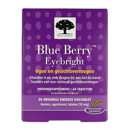 New Nordic Blue berry eyebright 60 Tabletten