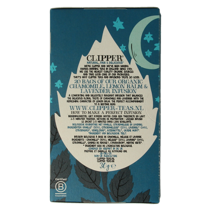 Clipper Snore & peace bio 20 Zakjes