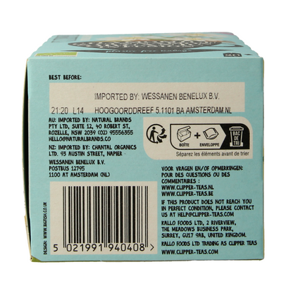 Clipper Chamomile & cinnamon organic infusion bio 20 Zakjes