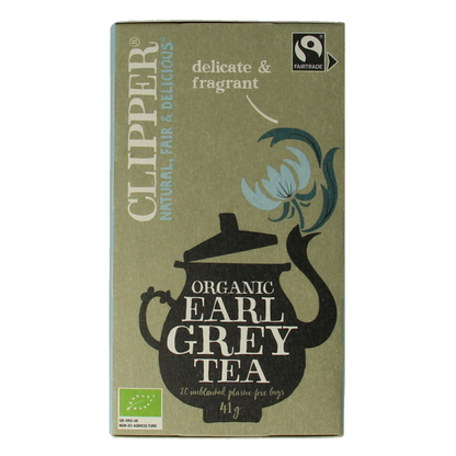 Clipper Earl grey tea bio 20 Zakjes