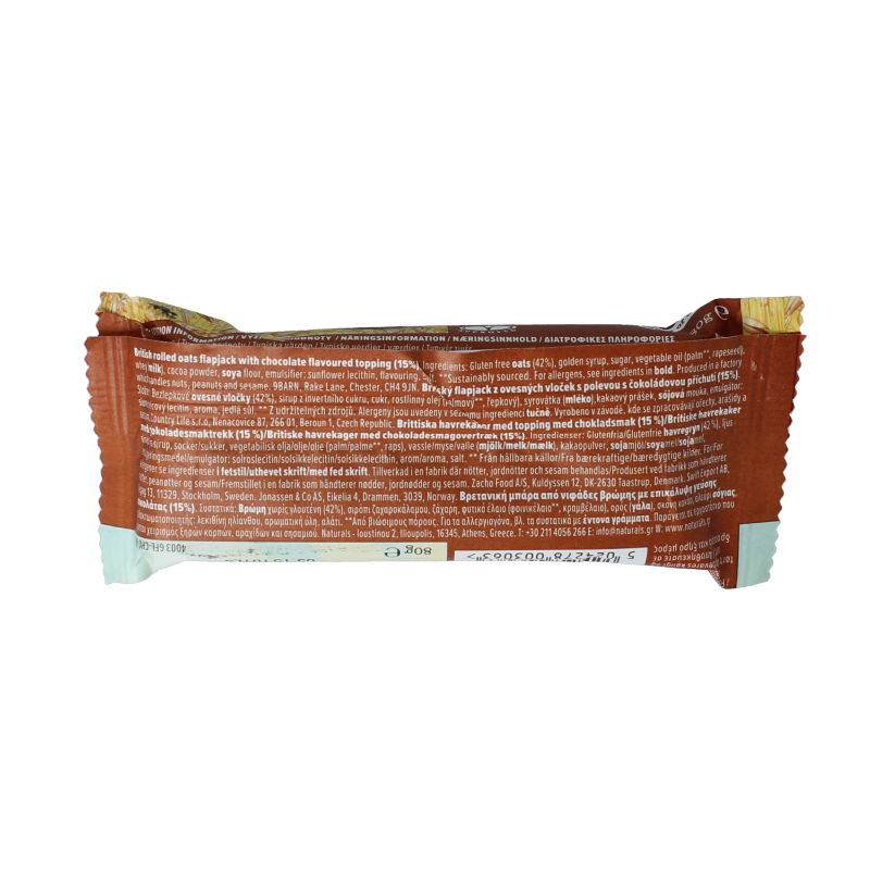 Brynmor Flapjack chocolate 80 Gram