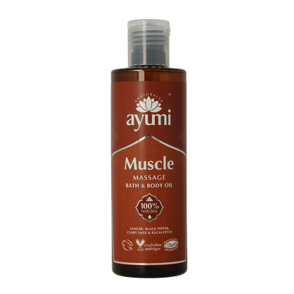 Ayumi Muscle massage & body oil 250 Milliliter