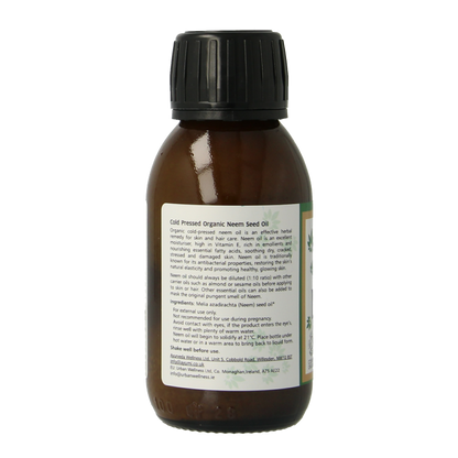 Ayumi Neem oil cold organic cold pressed 100 Milliliter
