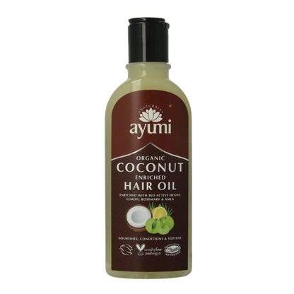 Ayumi Hair oil coconut enriched 150 Milliliter