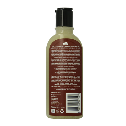 Ayumi Hair oil coconut enriched 150 Milliliter