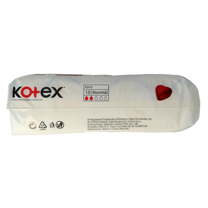 Kotex Maxi normaal 18.00 Stuks