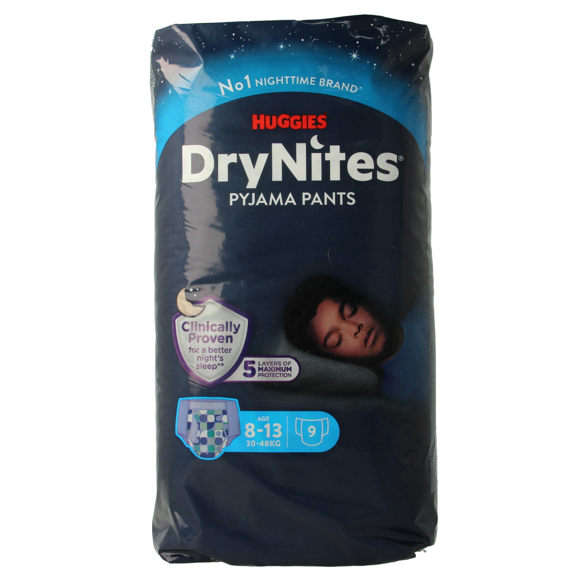 Huggies Drynites boy 8-13 jaar 9.00 Stuks