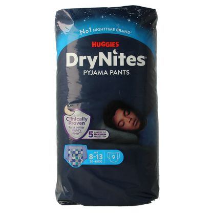 Huggies Drynites boy 8-13 jaar 9.00 Stuks