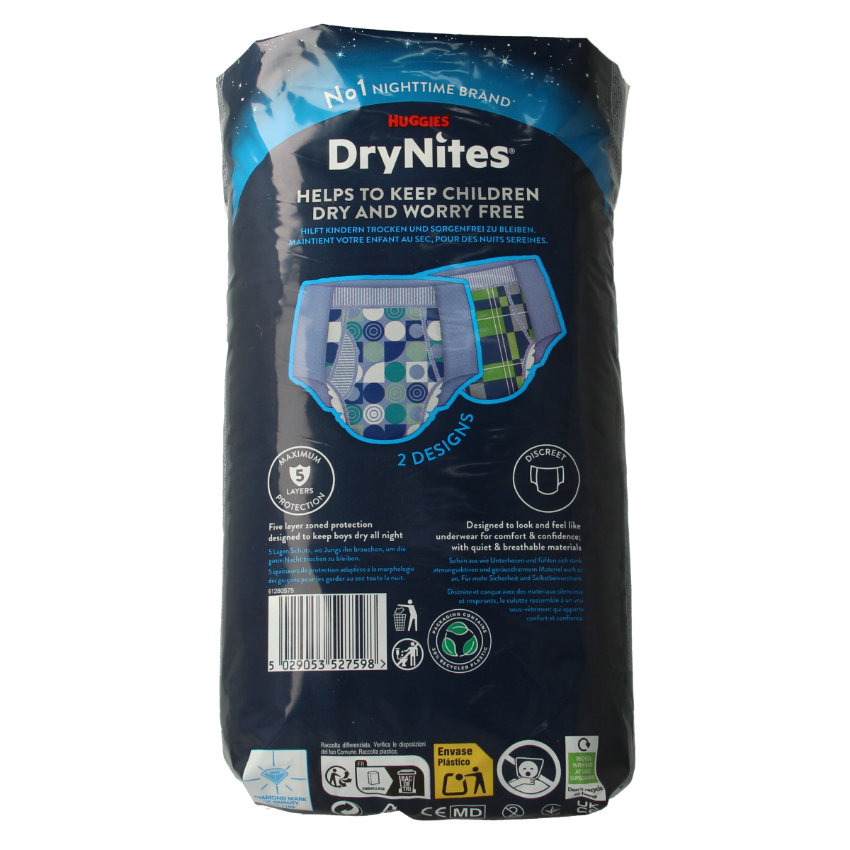 Huggies Drynites boy 8-13 jaar 9.00 Stuks