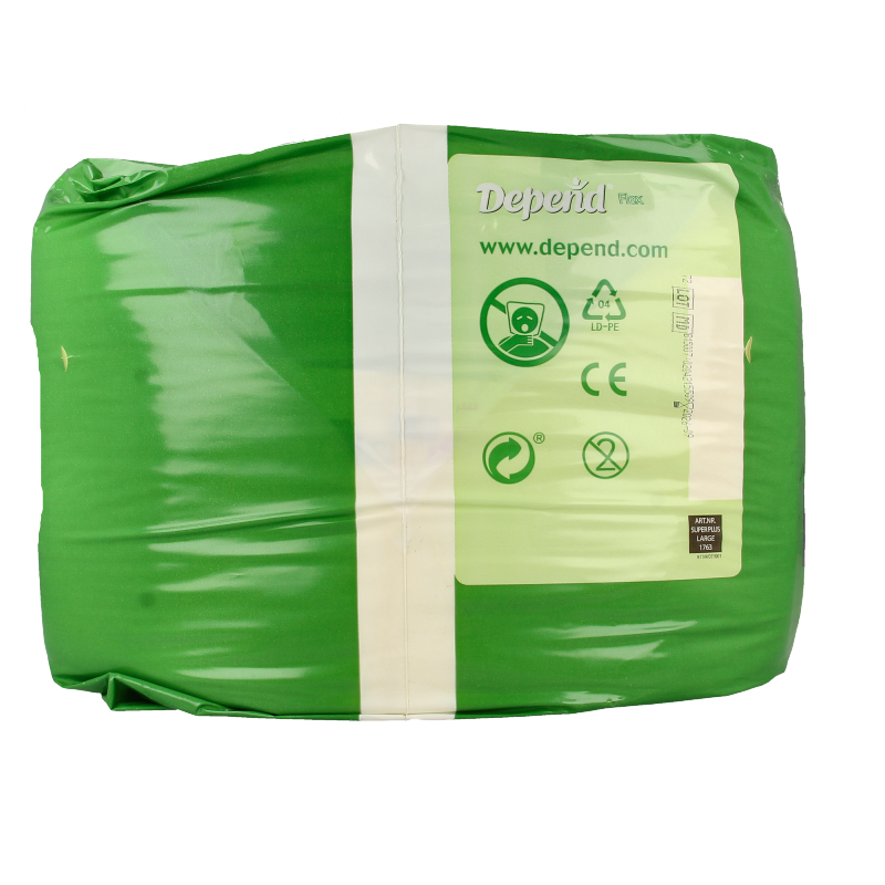Depend Flex super+ maat L 14 Stuks