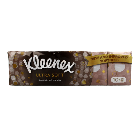 Kleenex Ultrasoft zakdoek 10 Stuks