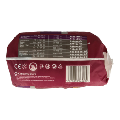 Depend Pants female super maat S/M 10 Stuks