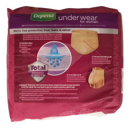 Depend Pants female super maat S/M 10 Stuks