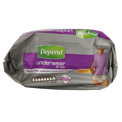 Depend Pants men super maat L/XL 9 Stuks
