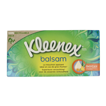 Kleenex Balsam tissue box 64 Stuks