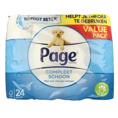 Page Compleet schoon 24.00 Rol