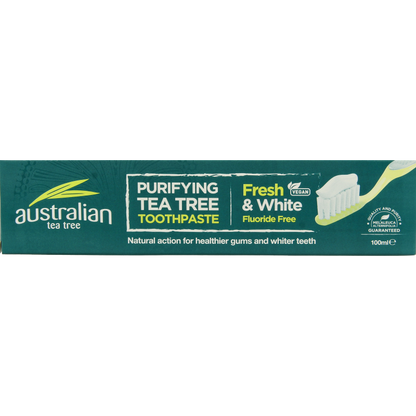 Optima Australian tea tree tandpasta fresh & white 100 Milliliter