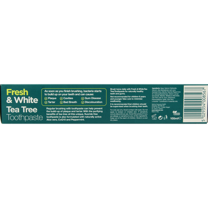 Optima Australian tea tree tandpasta fresh & white 100 Milliliter