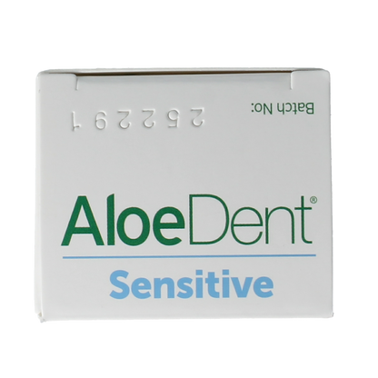 Aloe Dent Tandpasta aloe vera sensitive fluor free 100 Milliliter