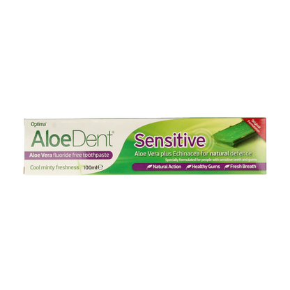 Optima Aloe dent aloe vera tandpasta sensitive 100 Milliliter