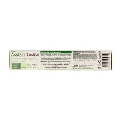 Optima Aloe dent aloe vera tandpasta sensitive 100 Milliliter