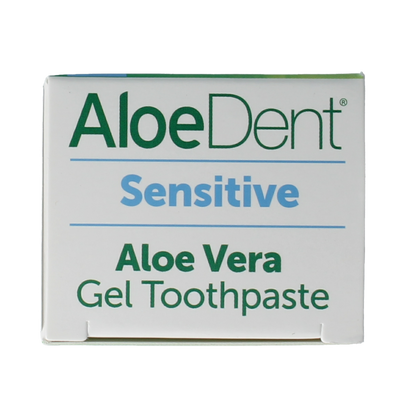 Aloe Dent Tandpasta aloe vera sensitive fluor free 100 Milliliter