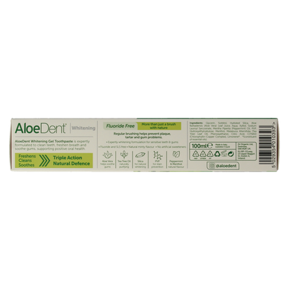 Optima Aloe dent aloe vera tandpasta whitening 100 Milliliter