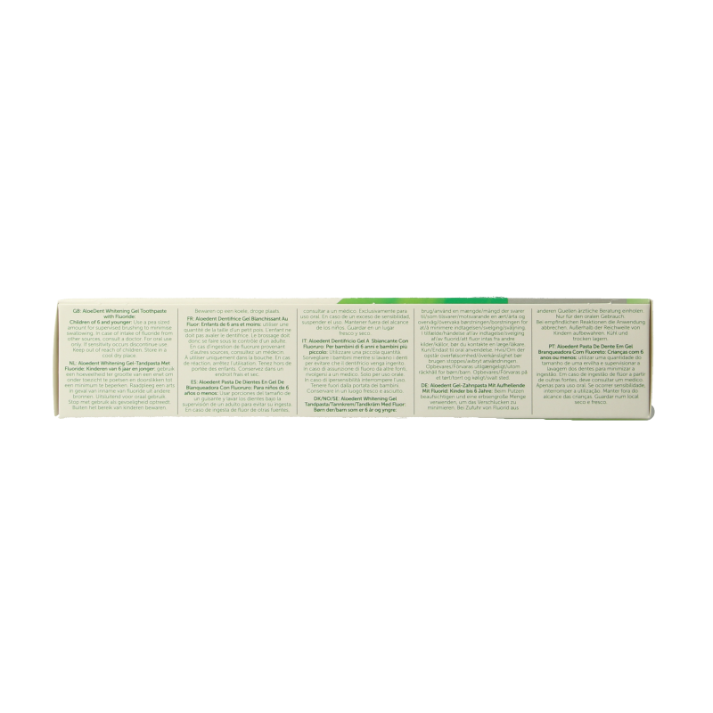 Optima Aloe dent tandpasta whitening 100 Milliliter