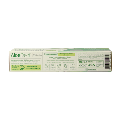 Optima Aloe dent tandpasta whitening 100 Milliliter