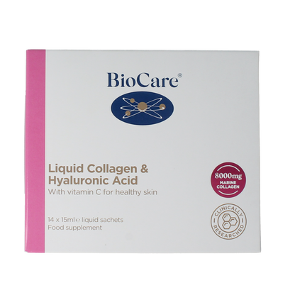 BioCare Collageen & hyaluron vloeibaar 14 x 15ml 1.00 Set