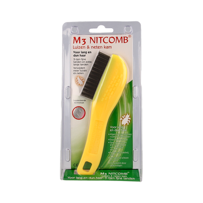 Nitcomb Nitcomb M3 anti luiskam lang en dun haar  1 Stuks