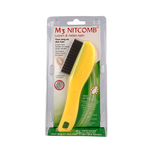 Nitcomb Nitcomb M3 anti luiskam lang en dun haar  1 Stuks