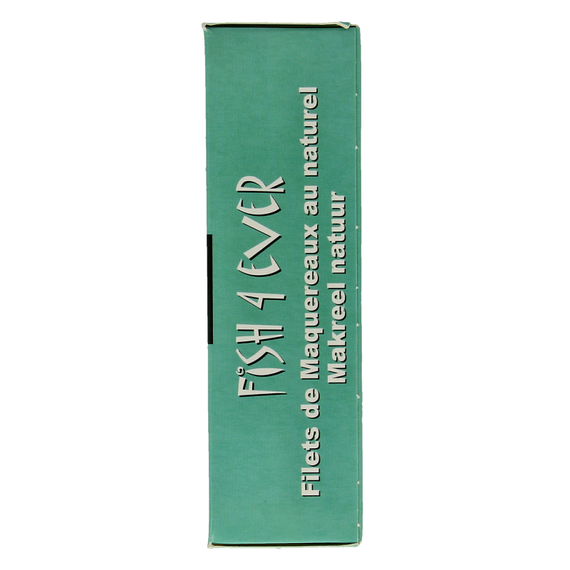 Fish 4 Ever Schotse makreel bronwater 125 Gram