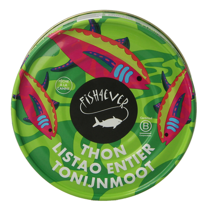 Fish 4 Ever Tonijnmoot in olijfolie 160 Gram
