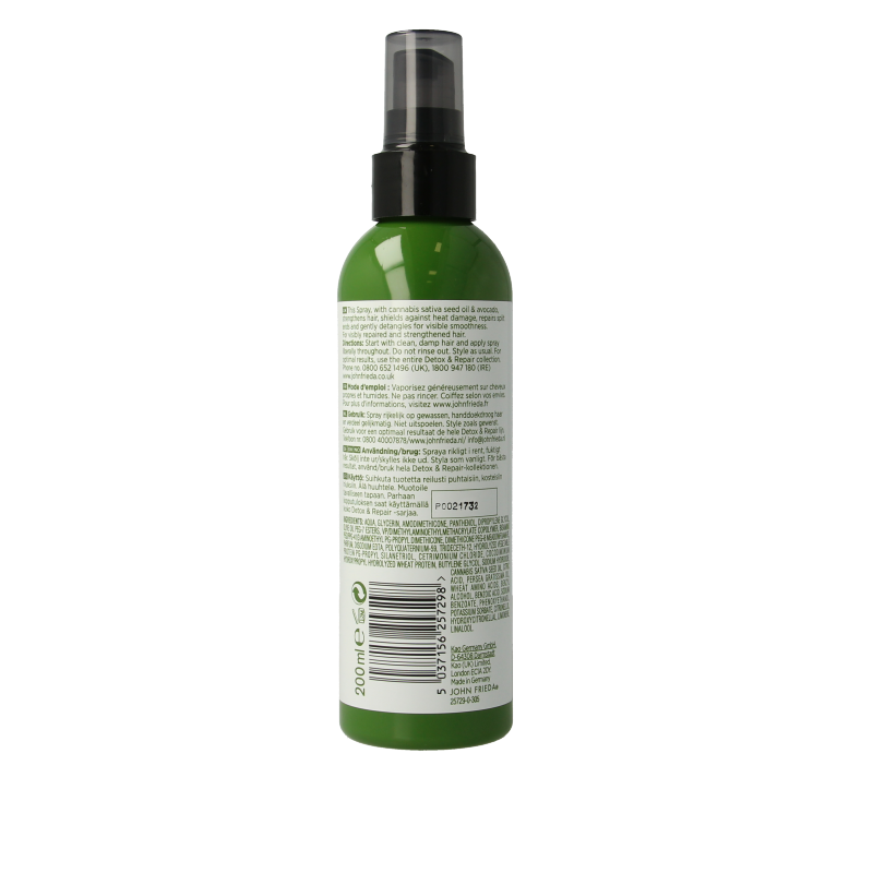 John Frieda Protect spray detox & repair 200 Milliliter