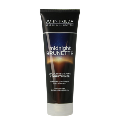 John Frieda Brilliant brunette midnight brunette conditioner  250 Milliliter