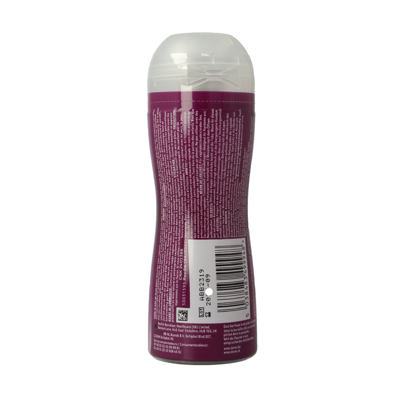 Durex Massageolie en glijmiddel 2-in-1 aloe vera 200 Milliliter